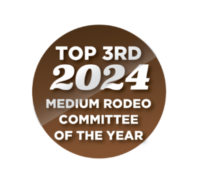 Liberty Hill Pro Rodeo Top 3 2024 Medium Rodeo of the Year